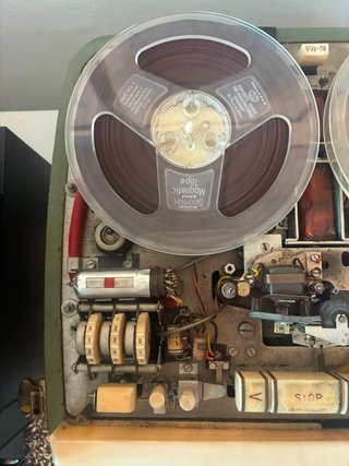 Registratore Bobine Nordmende Titan Koffer 1958