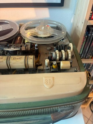 Registratore Bobine Nordmende Titan Koffer 1958