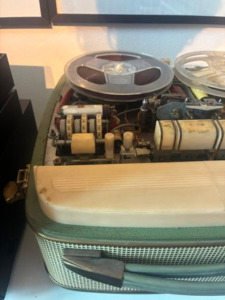 Registratore Bobine Nordmende Titan Koffer 1958