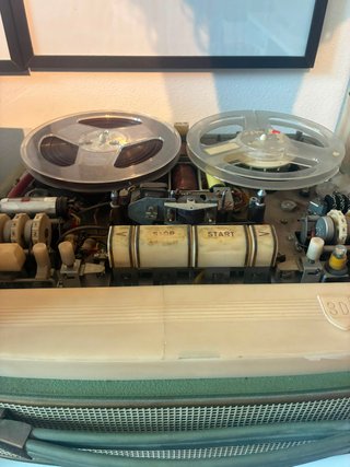 Registratore Bobine Nordmende Titan Koffer 1958