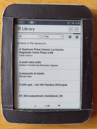 E-reader NOOK Simple Touch con GlowLight (BNRV350)