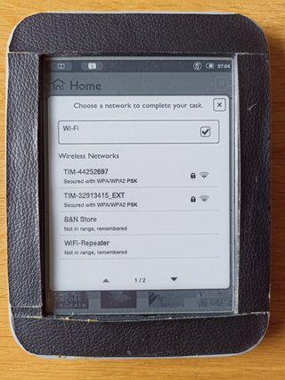 E-reader NOOK Simple Touch con GlowLight (BNRV350)