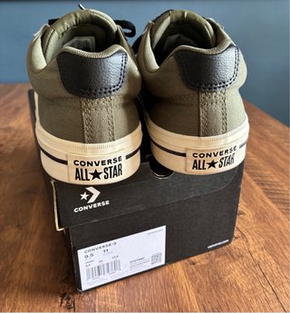 Zapatillas Converse Sport Casual T-43 Verde/Negro