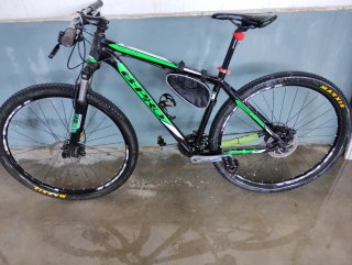 Bicicleta Montaña G-PRO Negra/Verde