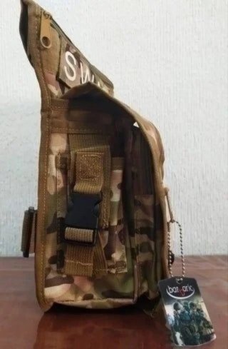 RIÑONERA TÁCTICA CAMO. CANGURERA. MOCHILA