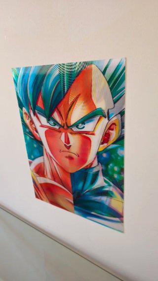 Póster 3D Lenticular Goku Dragon Ball