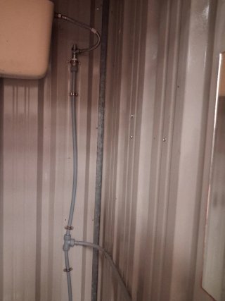 Puerta de chapa para obra