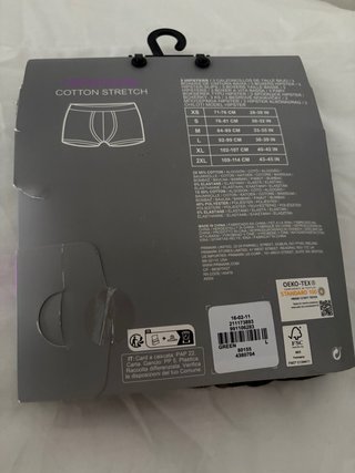 Pack 3 Calzoncillos Hipsters Primark Talla L