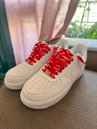 Nike Air Force 1 x Supreme Rojas Blancas