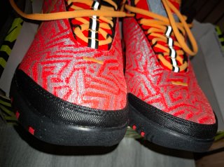 Zapatillas Baloncesto Nike Naranja/Rojo