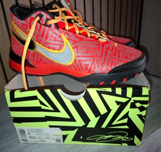 Zapatillas Baloncesto Nike Naranja/Rojo