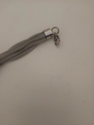 Bracciale donna TSC cuore oro e grigio