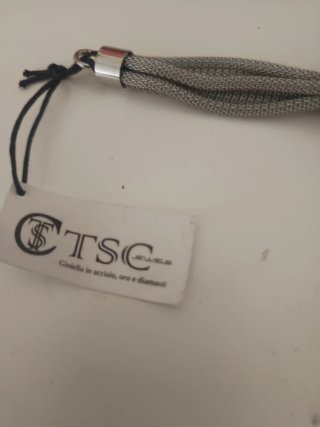 Bracciale donna TSC cuore oro e grigio