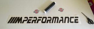 Pegatina BMW Performance