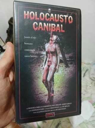 Holocausto Canibal VHS Pelicula Terror