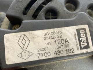 Renault 59446 alternador 7700430182 megane i 1.9 d