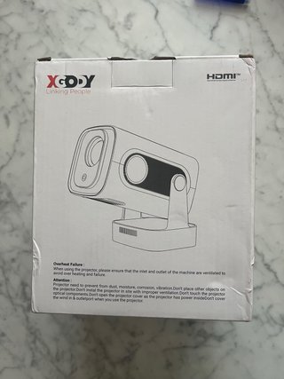Proyector Xody Smart Negro