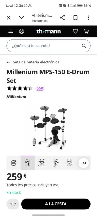 Batería Eléctrica Milenium MPS-150