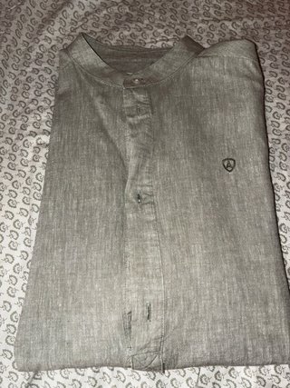 Camisa manga larga Alvaro Moreno gris