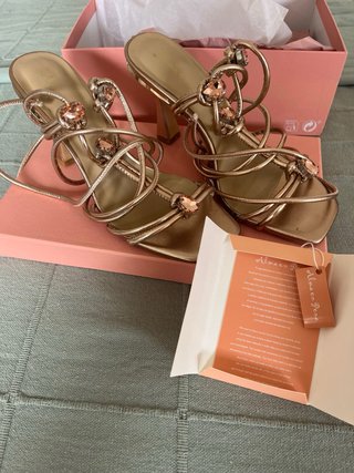 Sandalias Alma en Pena Oro Rosa