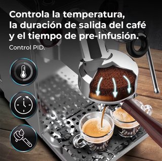 Cafetera Profesional y Molinillo Automático