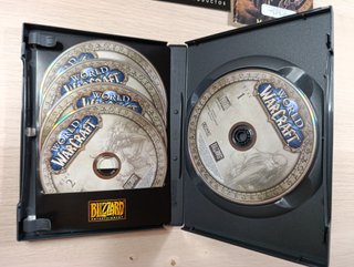 WoW Vanilla Caja Original CDs Manual Clave 2004