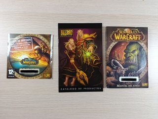 WoW Vanilla Caja Original CDs Manual Clave 2004