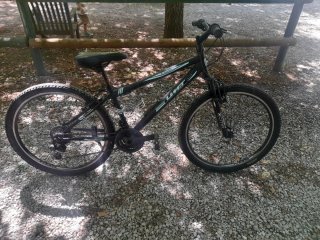 Bicicleta MTB LMT X-Sport Negra para niño o niña