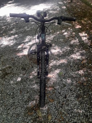 Bicicleta MTB LMT X-Sport Negra para niño o niña