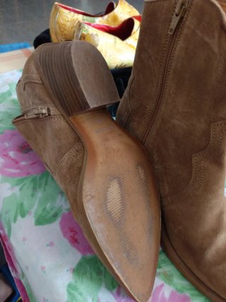 Botines Alpe piel marrón Talla 38