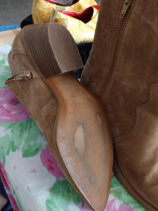 Botines Alpe piel marrón Talla 38