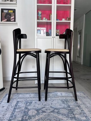 Taburetes altos FAMEG madera (2 uds.)