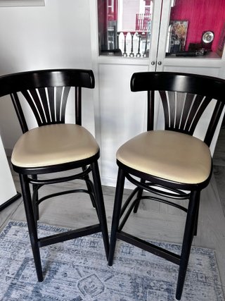 Taburetes altos FAMEG madera (2 uds.)