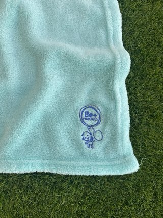 Set mantas bebé azul y verde