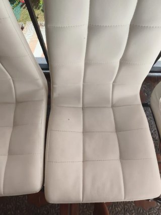 4 Sillas Comedor Piel Sintética