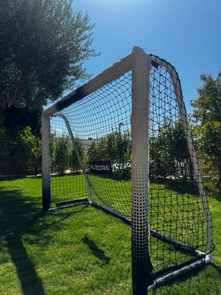 Portería fútbol Hudora 180x120cm