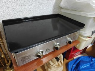 Plancha de cocina profesional