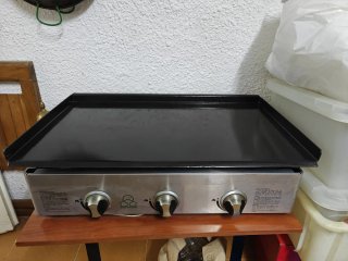 Plancha de cocina profesional