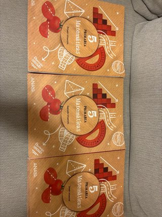 Libros de Matemáticas de 5 de primaria (Anaya)