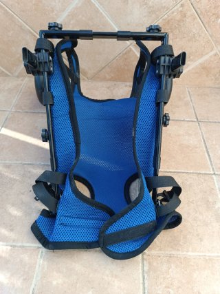 Silla de ruedas para perros y gatos (azul)