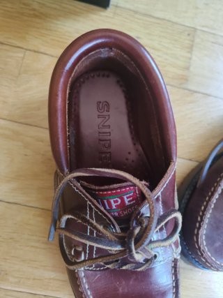 Zapatos de cuero marrón n° 37