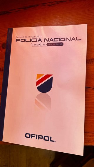 Libros oposición policía nacional