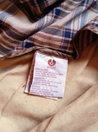 Giacca Belstaff Beige Cotone Vintage