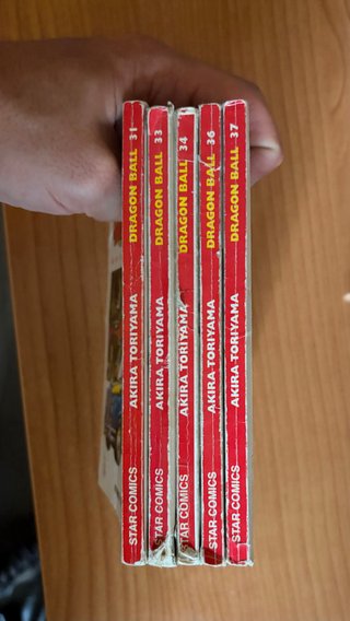 Lotto 5 Manga Dragon Ball Deluxe - Star Comics (Vo