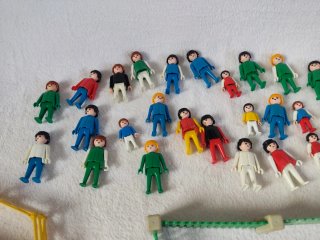 Lote Playmobil con figuras y granjas