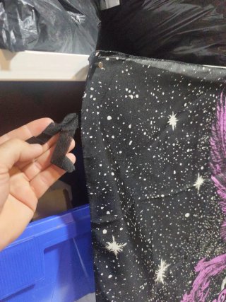 Bandera Deep Purple Espacio Estrellado