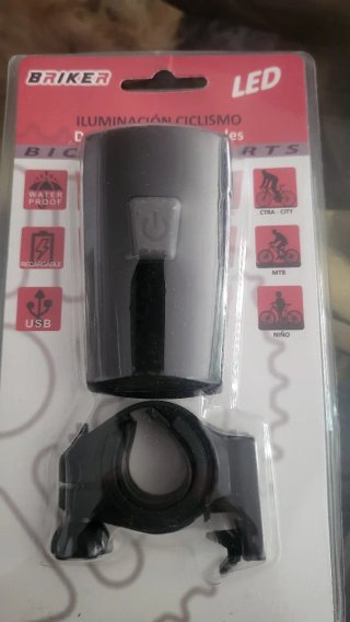Luz LED Briker para Ciclismo USB