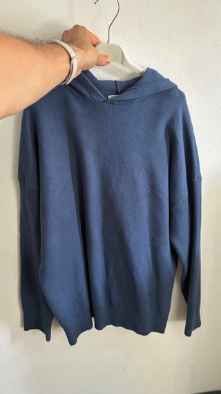 Sudadera Zara Azul Talla S