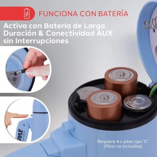 Megáfono Pyle Portátil 20V
