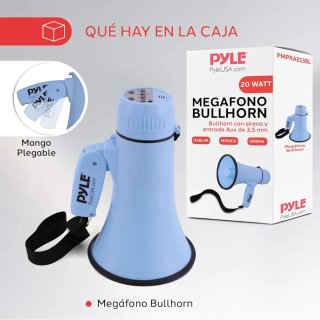 Megáfono Pyle Portátil 20V